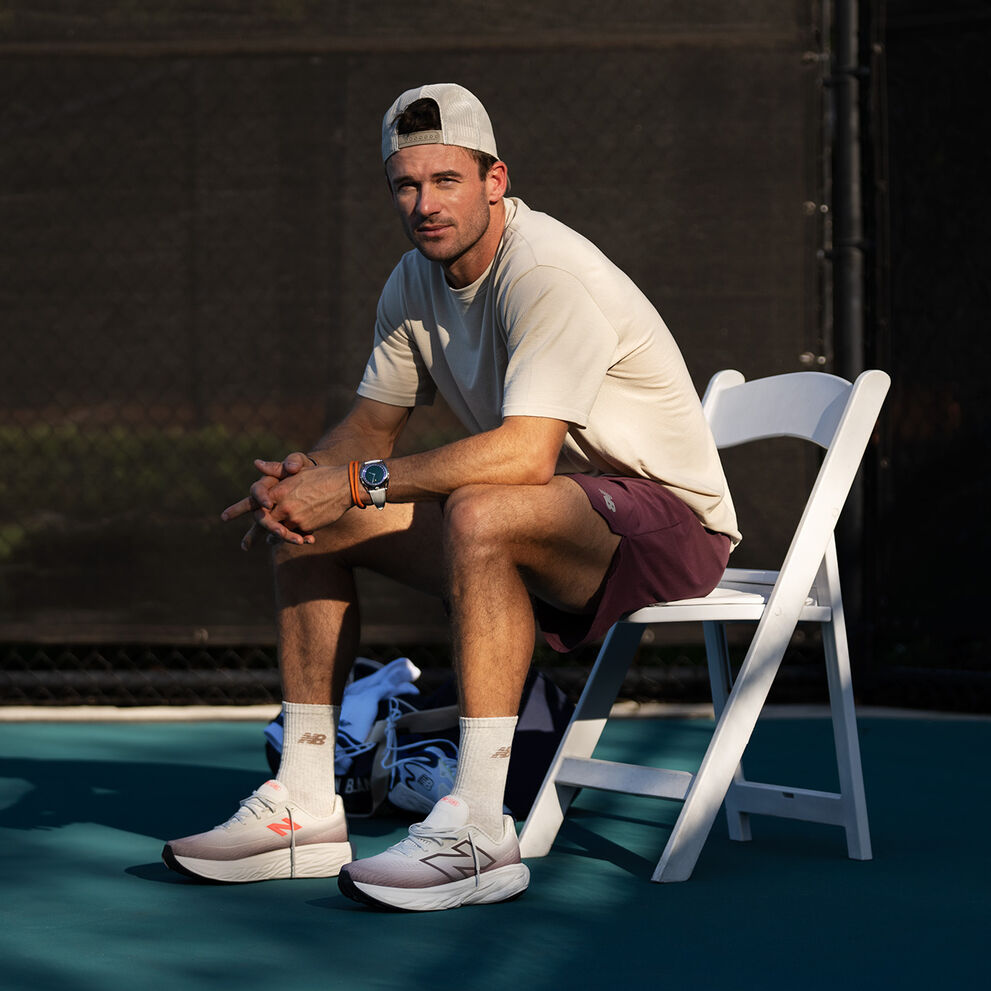 Tommy Paul wearing the Fresh Foam